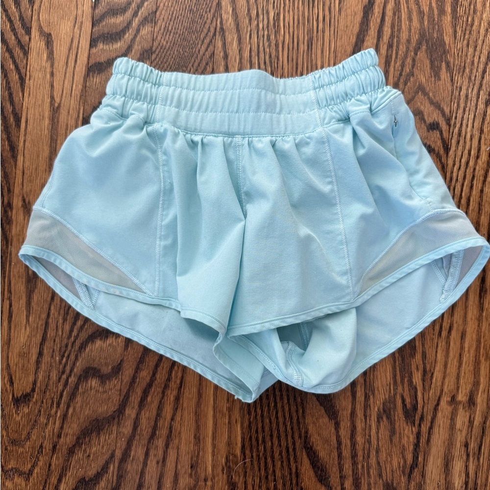 Lululemon Athletica Blue Athletic Shorts Lightweight Layered Design